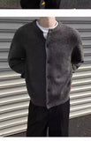 Riolio New American Style Men Cardigan Luxury Knitted Button-down Solid Color Long Sleeve Sweater Jacket Casual High Quality Knitwear