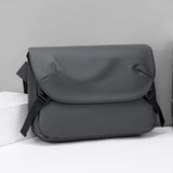 Riolio  Minimalist Black Men's Shoulder Bag Male High Quality Waterproof Briefcase Crossbody Bag Business Style Messenger Bags for Men