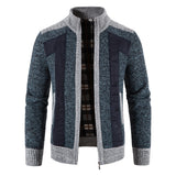 Riolio Autumn Spring Sweater Men's Cardigan Zip Up Turtleneck Jacket Y2K Sweatshirt Winter Hombre Cold Coat Knitted Jumper Sweatercoat
