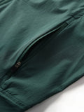 Riolio Waterproof Breathable Elastic Loose Spor Casual Hooded Jaet Coat Men's Autumn Faion Urban Sle Long Sve Regular Fit
