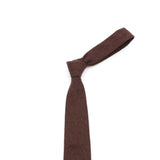 Riolio  Winter Men's 7cm Woven Daily Tie Casual Classic Solid Color Thick Necktie Business Offical Wedding Party Accessories Gifts