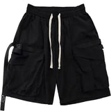 Riolio  Working Shorts Men's Personality Loose Casual Five-point Pants Street Versatile Wear Wide-leg Pants