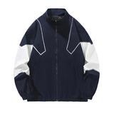 Riolio  Spring Men's Anorak Bomber Jacket Fashion Men Streetwear Hip Hop Zipper Coats Outdoor Man Sports Baseball Uniform Coats Clothing
