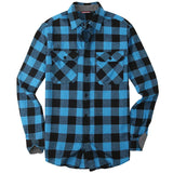 Riolio  English Style Vintage Men Clothing Plaid Shirt Spring Autumn New Harajuku Long Sleeves Streetwear Fashion Business Casual Tops
