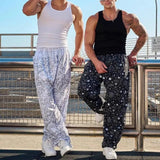 Riolio  New American Thin Summer Loose Fast-drying Running Casual Retro Pants