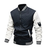 Riolio  Fashion  New Jacket Men's Fashion Casual Slim Baseball Suit Coat Spring Autumn High Quality Stitching Boxing Windproof Jacket