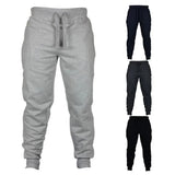 Riolio Mens Joggers Casual Pants Fitness Men Sportswear Tracksuit Bottoms Skinny Sweatpants Trousers Black Gyms Jogger Track Pants