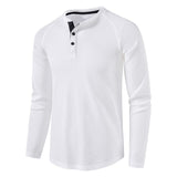 New Long Sleeve T Shirt for Men Solid Spring Summer Casual Mens T-shirt Breathable Male Tops Fashion Clothes Men's T-shirts