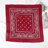 Riolio  Headbands Fashion Bohemian Cotton Print Bandana Hair Bands Hip Hop Man Women Outdoor Unisex Wrist Wraps Face Mask Handkerchief