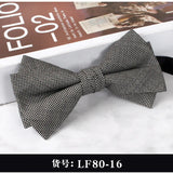 Riolio  2PCS Neck Tie Set 8CM Top Cotton Floral Printed Necktie Fashion Block Flower Suit Ties For Men Shirt Handkerchief Wedding Cravat