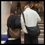 Riolio  Men's and women's shoulder bag leisure student bag high quality Oxford women's messenger bag waterproof outdoor fitness bag