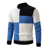 Riolio 5 Styles Autumn and Winter New Men's Warm Sweater Knitted with Sheep Fleece Sweaters Fashion Pullover