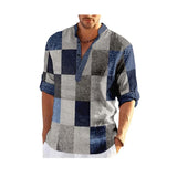 Riolio Men's Beach Shirt Designer Men Aloha Shirt Men's Luxury Top Printing Casual Wear Summer Men's Clothing