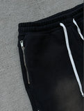 Riolio Y2K Retro Zipper Decoration Sweatpants Pants Streetwear Baggy Casual Pants Men Women Harajuku Hip Hop Letter Jogging Trousers