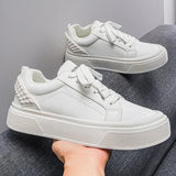 Riolio  Spring Men's Thick soled Board Shoes Fashion Student Sports Shoes Large Men's Casual Single Shoes