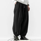 Riolio Spring Men Loose Harem Pants Japanese Wide Leg Pants High Quality Casual Brand Sweatpants Ankle-banded Hip Hop Drawstring Pants