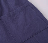 Riolio  New Cotton Linen Shirts Men's Casual Sleeveless Vest Lace Up Shirts Retro V Neck Tank Tops Loose Shirt Male Solid Color Clothes