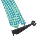 Riolio  High Quality Classic Men's 7.5cm Tie Soft Smooth Green Blue Colorful Paisley Flower Necktie Daily Wear Business Accessories Gift