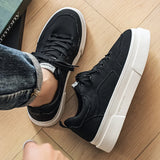 Riolio  Spring New Men's Casual Low-Top Trendy Canvas Shoes, Versatile and Breathable, Suitable for Outdoor Sports and Daily Wear
