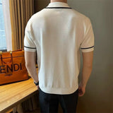 Riolio  Men's Summer Casual Fashion Polo Shirt is Versatile and Suitable for Any Occasion with Lightweight and Breathable Fabric