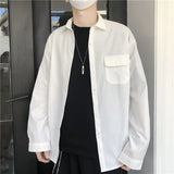 Riolio  Designed Men Trendy Spring and Autumn Long-sleeved Shirt Jacket High-end Top with Inner Shirt Handsome and Handsome in Summer