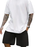 Riolio  Men's Streetwear Summer Cotton T Shirt Shorts Sets Women Loose Solid Casual T-Shirt Suit Jogging Short Sleeve Short Pants