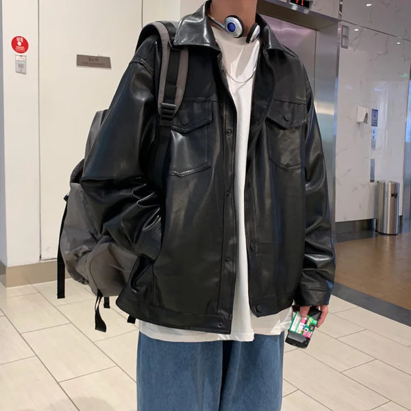 COAT-Leather Jacket