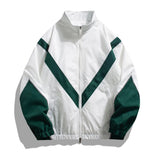 Riolio  Spring Men's Anorak Bomber Jacket Fashion Men Streetwear Hip Hop Zipper Coats Outdoor Man Sports Baseball Uniform Coats Clothing