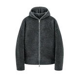 Riolio Autumn Sweaters New Cardigan Men's Winter Hooded Knitted Sweater Men's Lazy Style Line Jacket Loose Base Outdoor Pullover Top