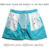 Riolio Men's Swim Shorts Swim Trunks Quick Dry Board Shorts Bathing Suit Breathable Drawstring With Pockets for Surfing Beach Summer