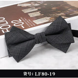 Riolio  2PCS Neck Tie Set 8CM Top Cotton Floral Printed Necktie Fashion Block Flower Suit Ties For Men Shirt Handkerchief Wedding Cravat