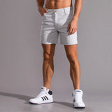 Riolio  Men Breathable Cotton Running Shorts Gym Basketball Shorts Quick Dry Fitness Sport Sweatpants Crossfit Casual Shorts Man Clothes