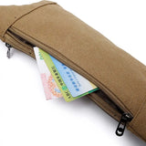 Riolio Men Sport Outdoor Women Phone Pack Waist Belt Bag Canvas Money Pouch Chest Bag Waist Packs Canvas Bags