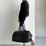 Riolio  Cotton Men's Long Sleeve T-shirts for Men Blouses Korean Trend Harajuku Loose T Shirts Spring Autumn Bottoming Shirts Soft