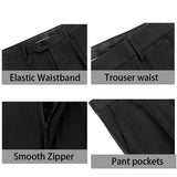 Riolio  Men's suits High-end Pink Elegant Single Breasted Men Suit Three-pieces(Jacket+Pants+Vest) Party Formal Prom Wedding Set