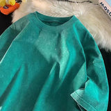 Riolio swag outfits men Quality Oversized Acid Washed Y2K T Shirt Women Vintage T-shirts Streetwear Mineral Wash Tee Shirts Girl Loose Luxury Brand Tops