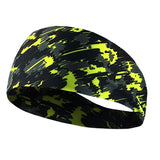 Riolio Sport Headbands Bike Cycling Running Sweatband Fitness Jogging Tennis Yoga Gym Headscarf Head Sweat Hair Band Bandage Men Women