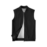 Riolio  Ultra-Thin Summer Sporty Vest Sleeveless Men's Tank Top Lightweight Breathable Skin-Friendly Outerwear Casual Fashion