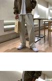 Riolio Korean Style High-end Straight-leg Casual Pants Men's Spring Summer Loose Trousers American 2025 New Trendy Wide-leg Pants Chic