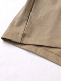 Riolio 11.29oz 320Grams Heavy Cotton Weight Oversized Loose Men T-shirt Solid Color Drop Shoulder Short Sleeve High Quality