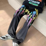 Riolio  Men's Sweatpants Harem Sport Hip-hop Vintage Summer Slim Trousers Athletic New Items In Stylish Wide Leg Goth Man Sweat Pants Xl