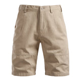 Riolio  New Chic Men Summer Slim British Shorts Light Luxury Stylish Popular Clothes Leisure All-match Straight Cargos Half-pants S-2XL