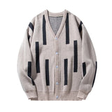Riolio Japanese Couple Retro Loose Cardigan Knitwear Men's Coat Spring and Autum Trendy Brand Casual Knitwear for Men