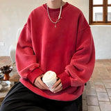 Riolio - Soft Boy Casual Oversized Sweatshirt - chill guy 90s fashion mens fashion