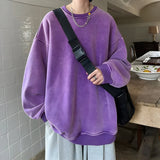 Riolio - Soft Boy Casual Oversized Sweatshirt - chill guy 90s fashion mens fashion