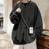 Riolio - Soft Boy Casual Oversized Sweatshirt - chill guy 90s fashion mens fashion