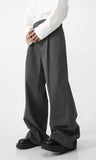 Riolio - Soft Boy High Waist Baggy Pants - chill guy 90s fashion mens fashion