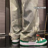 Riolio - Straight Leg Baggy Jeans - chill guy 90s fashion mens fashion