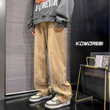 Riolio - Straight Leg Baggy Jeans - chill guy 90s fashion mens fashion