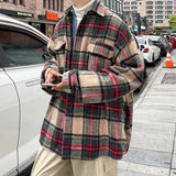 Riolio - Wool Plaid Shirt Jacket - chill guy 90s fashion mens fashion